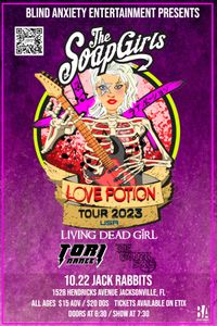 10/22 THE SOAPGIRLS GA TICKET (JACKSONVILLE FL)