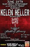Kelen Heller GA Will Call Ticket 6/28