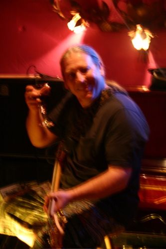 RICK ON ALEMBIC BASS
