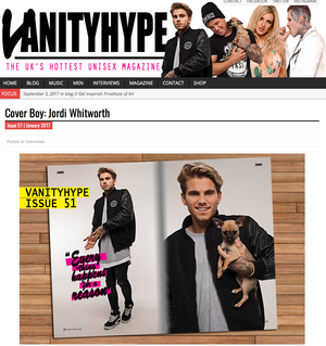 Cover of Vanity Hype Magazine