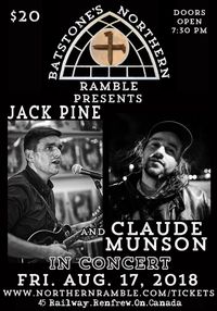 Jack Pine + Claude Munson @ Renfrew