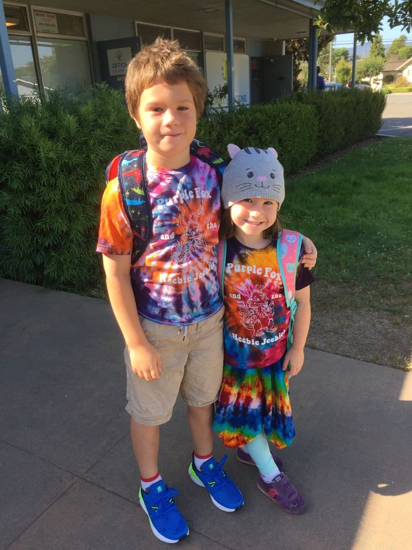 Kid's Tie-Dyed T-shirt  