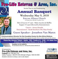 Pro Life Fundraising Banquet 