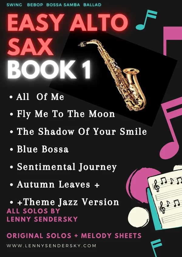 lenny sendersky SAXOPHONE PDF BOOK SHOP