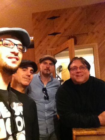 me,Tony,Matt and Steve after the "Intersection" record session
