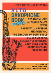 ALTO SAXOPHONE BOOK (PRO)