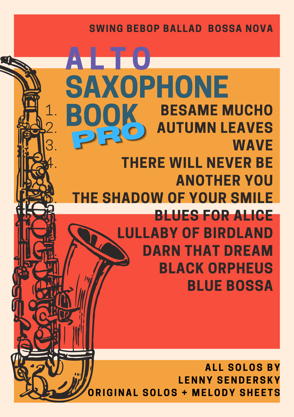 lenny sendersky SAXOPHONE PDF BOOK SHOP