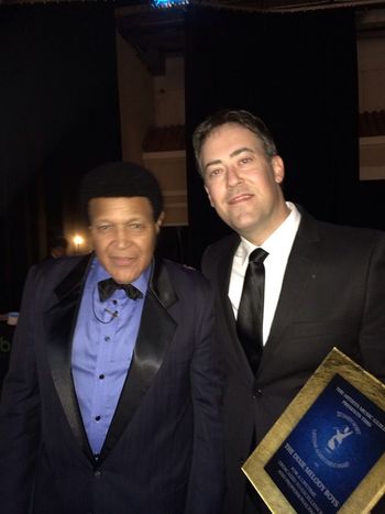 Chubby Checker & Matt
