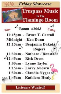 Trespass Music in the Flamingo Room