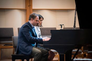 Four hands on one piano
