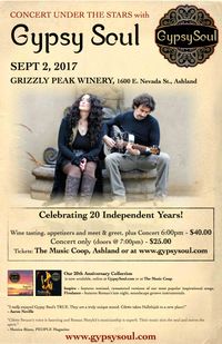 Celebrating 20 years of Gypsy Soul - CONCERT ONLY