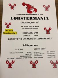 Knights of Columbus Lobstermania