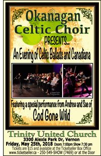 Okanagan Celtic Choir Spring Concert (Cod Duo)