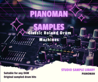 Pianoman Samples - Classic Roland Drum Machines