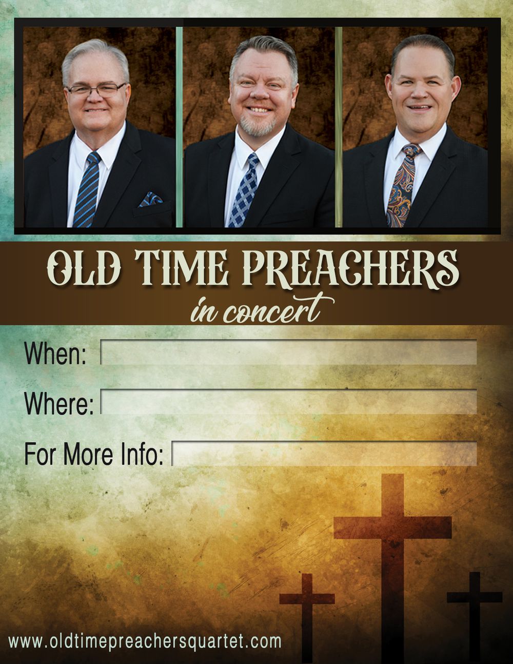 8.5 x 11 Concert Flyer