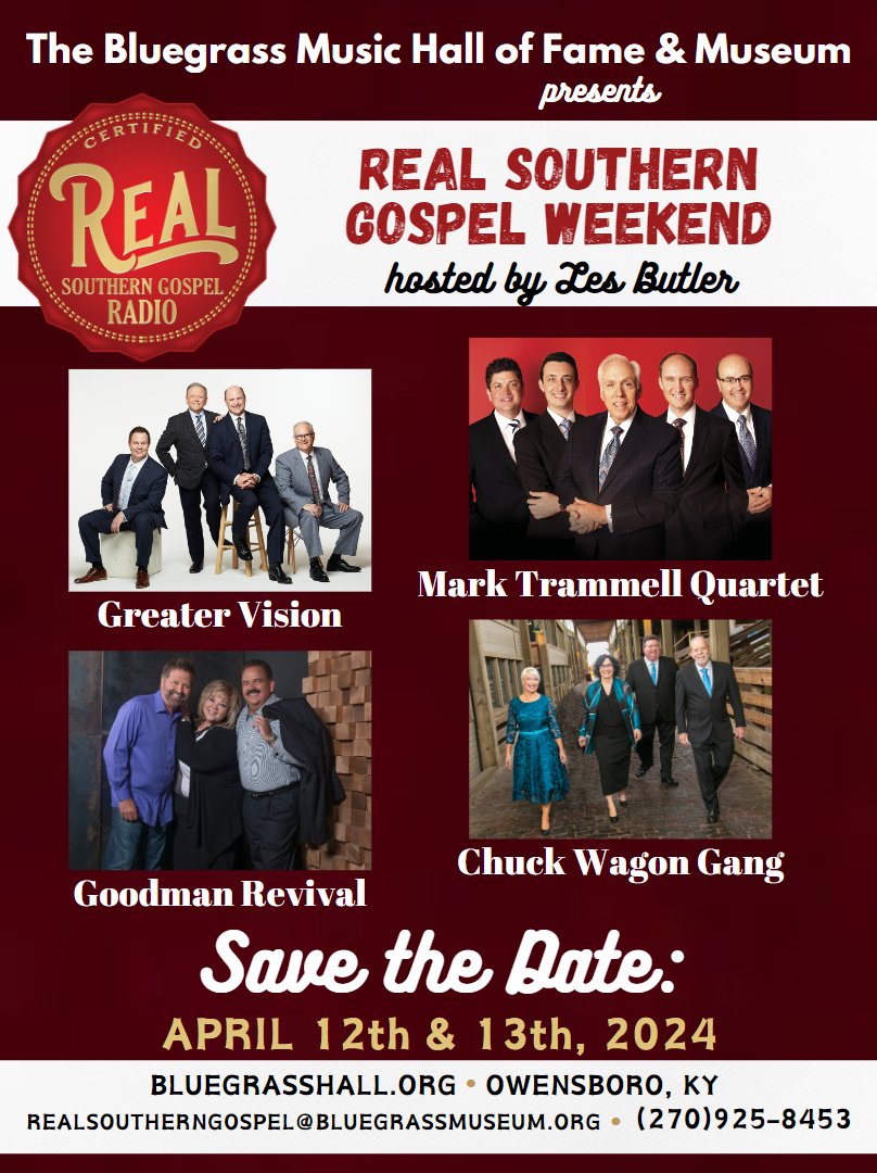 REAL Southern Gospel Weekend -A Success!