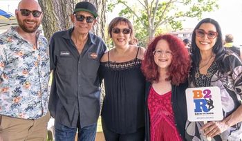 (L to R) Carl Pfanstiehl, Liberty Devitto, Melissa Cross, Amanda Homi
