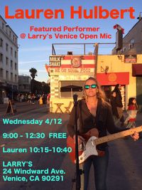 Featured Performer @ Larry's Open Mic