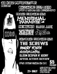 Massacre Fest Day 2 - The Screws / Angry Youth / No Anger Control / Gloom Despair N' Agony / After Action Review