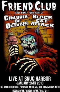 Black Cat Attack / No Anger Control / Poison Anthem / Children of October / The Commonwealth