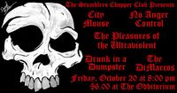 The Stumblers Chopper Club presents Sh#% Show feat.  City Mouse, Drunk in a Dumpster, and No Anger Control