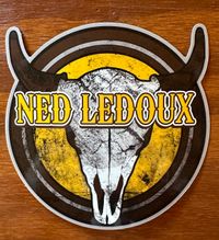Ned LeDoux Skull Sticker 