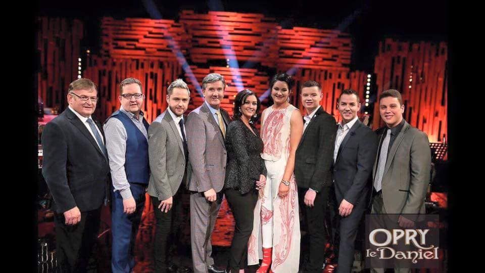 Olivia was delighted to be asked to appear on Opry Le Daniel with Daniel O' Donnell earlier this year. Also featured were the Ryan family, Caitlin, Keelan, Stuart Moyles, and Brandon McPhee.