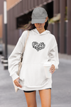 White Hoodie with The Love Dimension Logo