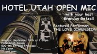 The Love Dimension Featured Performer at the Utah Open Mic
