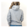 Grey Hoodie with No-Text Spiral Heart Logo