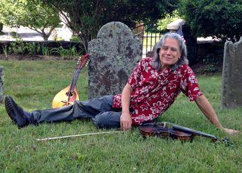 Doctor Romo awakens from a nap at Sleepy Hollow graveyard.
