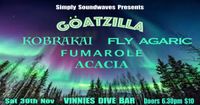 Simply Soundwaves presents: Goatzilla w/ special guests