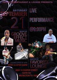 Groove Effect Music Live with George Crump