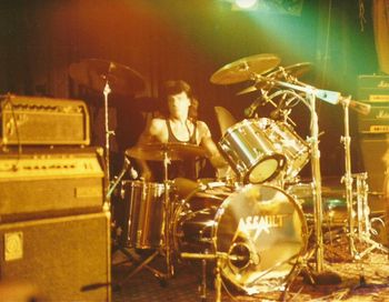 Assault drummer Clay Guinaldo
