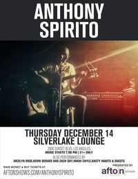 Anthony Spirito at Silverlake Lounge