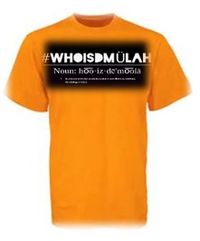 #WHOISDMULAH (Gold) T-Shirt