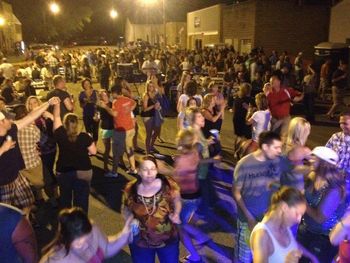 Hills, MN street dance
