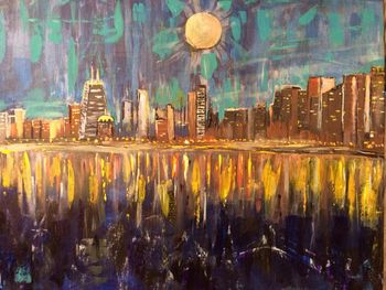 Chi Town Lights - SOLD
