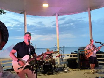 Pat, Rich et Laurent Roberge du March Blues Band
