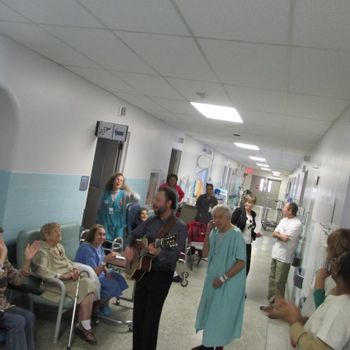 Visite à l'hospital Sacré-Coeur de Montréal
