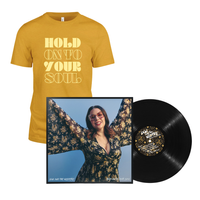 Vinyl Record + Mustard T-Shirt Bundle