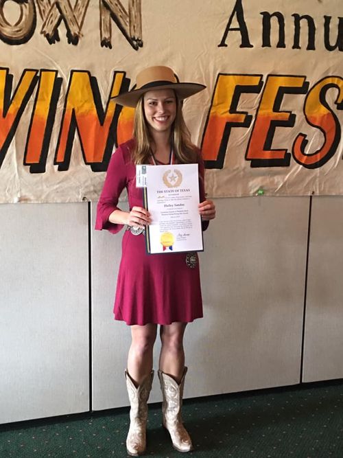 2018 Cowtown Society of Western Music inducted as Rising Star of Western Swing