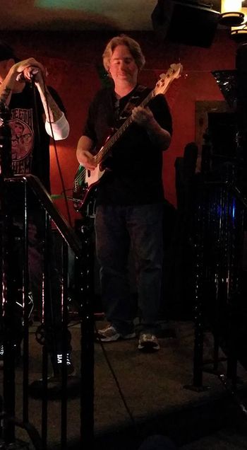 Keith with ZERO at the Blue Moon in Norwood, NJ 04-30-16
