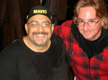 Keith Lenn and Smithereens frontman Pat Dinizio
