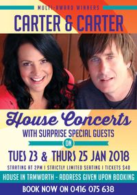 Carter Carter House Concert