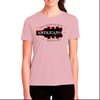Girls Pink T Shirt with Center Color Logo