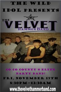 The Velvet Hammer Band at The Wild Idol