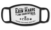 Erin Harpe CBD Logo Mask