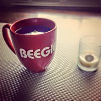 Bistro Coffee Mugs by Beegie Adair