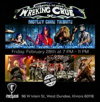 WREKING CRUE-THE TRIBUTE TO MOTLEY CRUE and DRAMA QUEEN